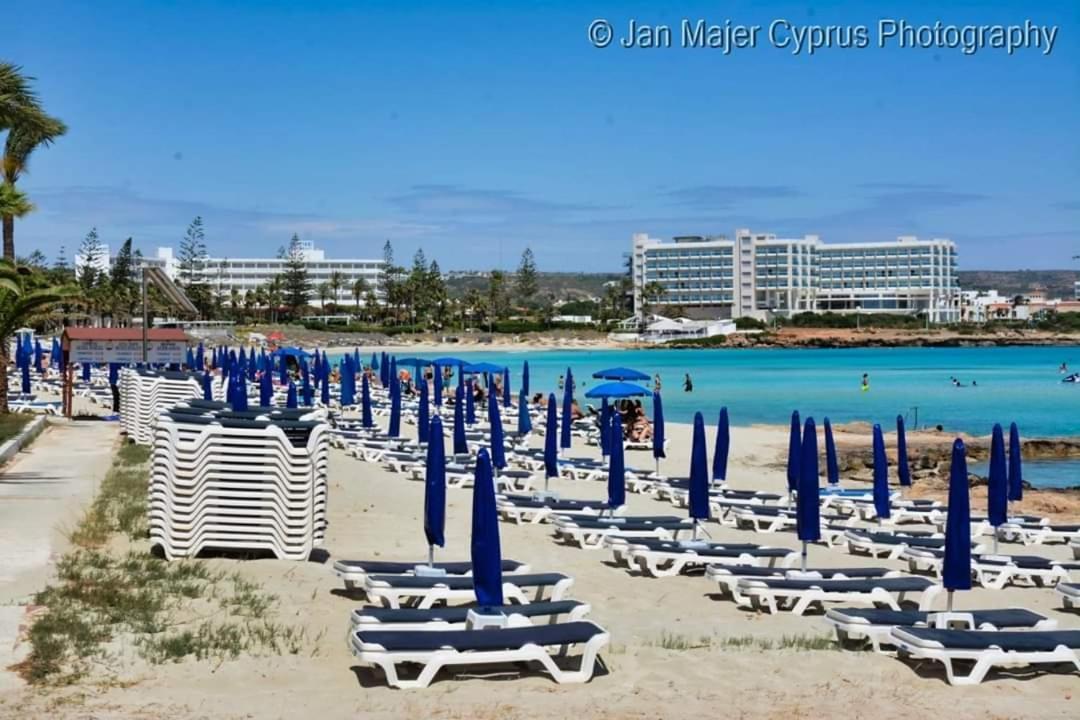 Nissi 3 Pool Access Garden Apartment Agia Napa Exterior foto